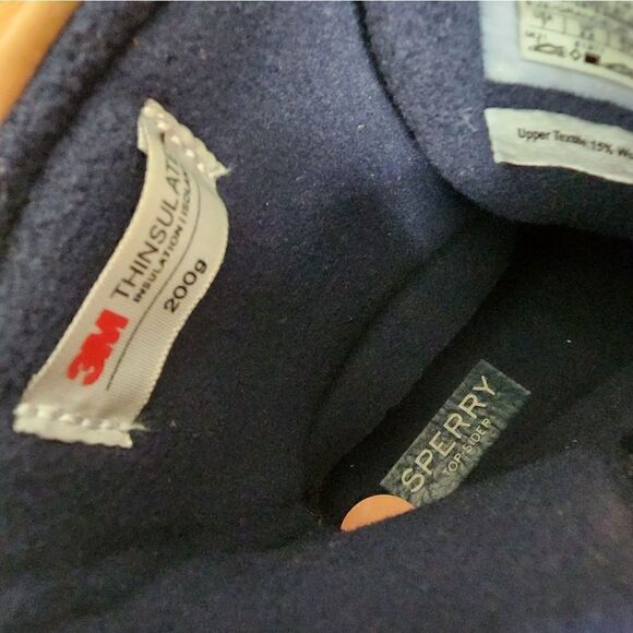 Women's Sperry Saltwater Emboss Wool NWT Duck Boots Size 7 - Picture 5 of 7